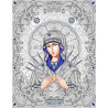  Пресвятая Богородица Семистрельная в жемчуге Канва с рисунком для вышивки бисером Благовест ЖС-3009