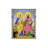  Святые Апостолы Петр и Павел Канва с рисунком для вышивки бисером Благовест И-4085