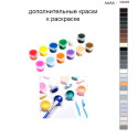 Дополнительные краски для раскраски 40х50 см AAAA-Q3225