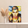 4 DJ Hardwell поп арт Знаменитости Плакат Музыка Музыканты Портрет Люди Раскраска картина по номерам на холсте