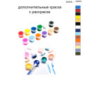 Дополнительные краски для раскраски 40х50 см AAAA-Q0924