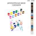 Дополнительные краски для раскраски 30х40 см AAAA-Q2469