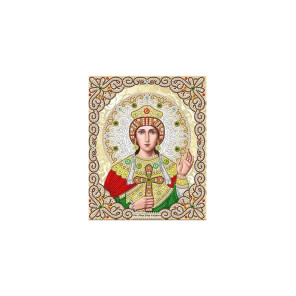  Святая Александра Канва с рисунком для вышивки бисером Благовест ЖЛ-4732