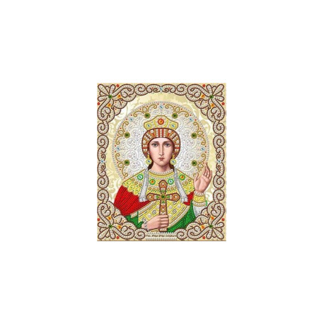  Святая Александра Канва с рисунком для вышивки бисером Благовест ЖЛ-4732