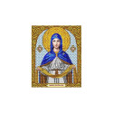 Покров Пресвятой Богородицы Канва с рисунком для вышивки бисером Благовест