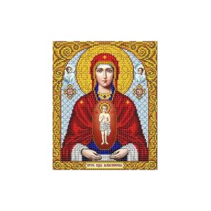  Богородица Албазинская Канва с рисунком для вышивки бисером Благовест ИС-4013