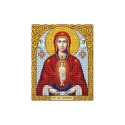 Богородица Албазинская Канва с рисунком для вышивки бисером Благовест