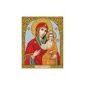 Богородица Смоленская Канва с рисунком для вышивки бисером Благовест