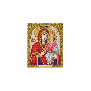  Богородица Оршанская Канва с рисунком для вышивки бисером Благовест ИС-4022