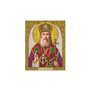  Святой Лука Канва с рисунком для вышивки бисером Благовест ИС-4027
