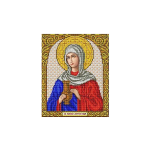  Святая Иоанна Мироносица Канва с рисунком для вышивки бисером Благовест ИС-4028