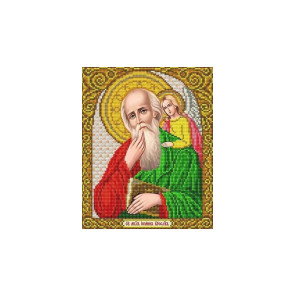  Святой Иоанн Богослов Канва с рисунком для вышивки бисером Благовест ИС-4036