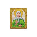  Святая Матрона Канва с рисунком для вышивки бисером Благовест ИС-4043