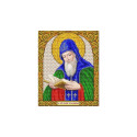 Святой Арсений Канва с рисунком для вышивки бисером Благовест