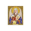  Святой Алексий Канва с рисунком для вышивки бисером Благовест ИС-4076