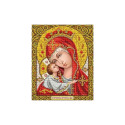Богородица Игоревская Канва с рисунком для вышивки бисером Благовест