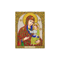 Богородица Гербовецкая Канва с рисунком для вышивки бисером Благовест