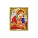  Богородица Молебница Канва с рисунком для вышивки бисером Благовест ИС-4082