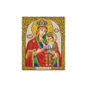  Богородица Черниговская Канва с рисунком для вышивки бисером Благовест ИС-4084