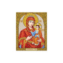 Богородица Самонаписавшаяся Канва с рисунком для вышивки бисером Благовест