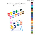 Дополнительные краски для раскраски 40х50 см AAAA-NK761