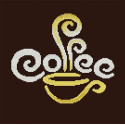 Coffe Канва с рисунком для вышивки бисером Благовест