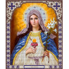 Дева Мария Канва с рисунком для вышивки бисером Благовест К-4006