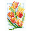 Сияние весны. Тюльпаны Набор для вышивания Риолис