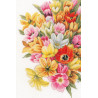  Cover me in tulipst Набор для вышивания LanArte PN-0202674