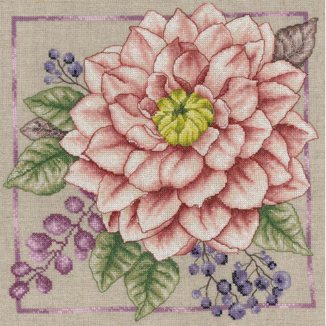  Blooming blush Набор для вышивания LanArte PN-0199794