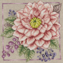 Blooming blush Набор для вышивания LanArte