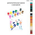Дополнительные краски для раскраски 40х40 см AAAA-Q2654