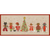  Frieze Christmas Cats (Рождественские коты) Набор для вышивания Le Bonheur des Dames 2675