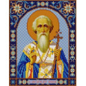  Святой Константин Канва с рисунком для вышивки бисером Конек 9332