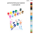Дополнительные краски для раскраски 40х50 см AAAA-Q2867