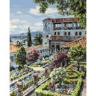 Сады Гранады Раскраска картина по номерам на холсте Белоснежка