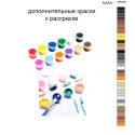 Дополнительные краски для раскраски 40х50 см AAAA-AR069