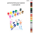 Дополнительные краски для раскраски 40х50 см AAAA-Q2850