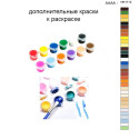 Дополнительные краски для раскраски 40х50 см AAAA-NK1112