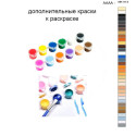 Дополнительные краски для раскраски 40х50 см AAAA-NK1113