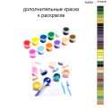 Дополнительные краски для раскраски 40х50 см AAAA-ST0428