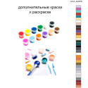 Дополнительные краски для раскраски 40х60 см AAAA-Q3578