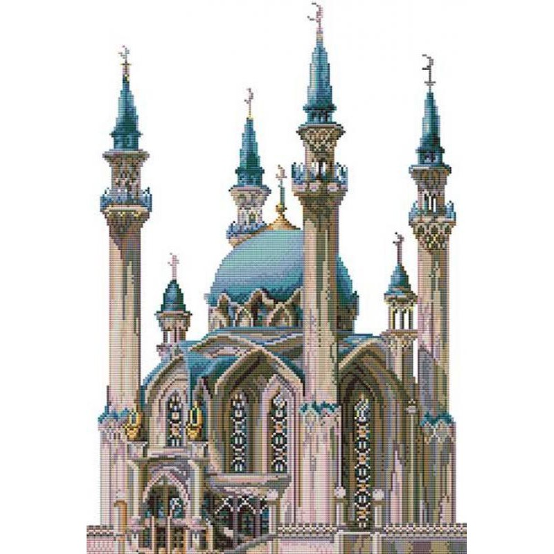 Мечеть Кул Шариф в Казани, набор для вышивания, арт. BN Панна | Купить онлайн на эталон62.рф