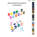 Дополнительные краски для раскраски 40х50 см AAAA-ST0473