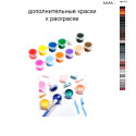 Дополнительные краски для раскраски 40х50 см AAAA-NK1171
