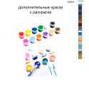 Дополнительные краски для раскраски 40х50 см AAAA-NK1165