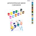 Дополнительные краски для раскраски 40х50 см AAAA-NK1167