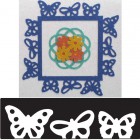 Бордюр Бабочки Фигурный дырокол для скрапбукинга, кардмейкинга Martha Stewart Марта Стюарт