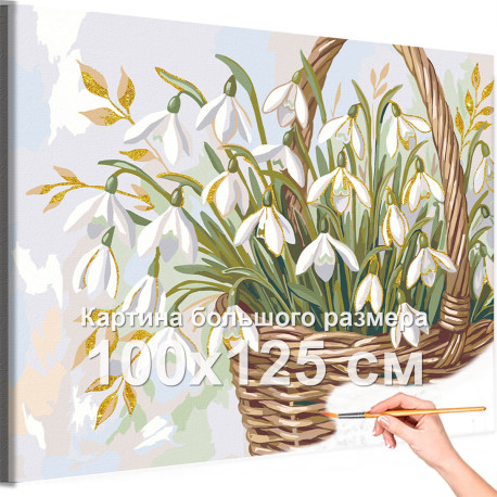 Подснежники Цветы Букет Натюрморт Нежная Для мамы