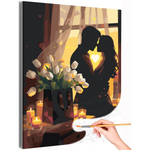 Пара влюбленных Любовь и страсть Романтика